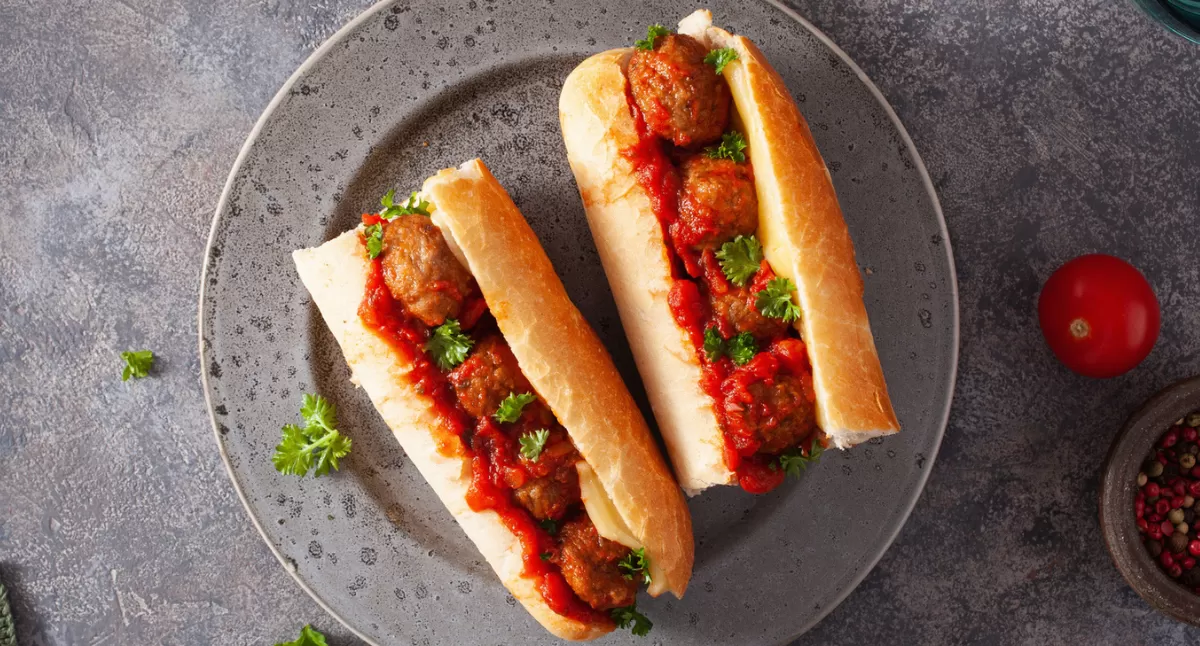Cocktail Meatball Sandwiches