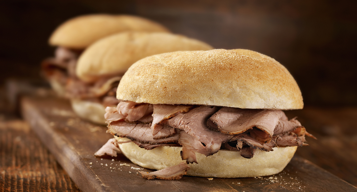 View Roast Beef & Horseradish Cheese Baked Sliders Gallery - Image 1 Roast Beef & Horseradish Cheese Baked Sliders