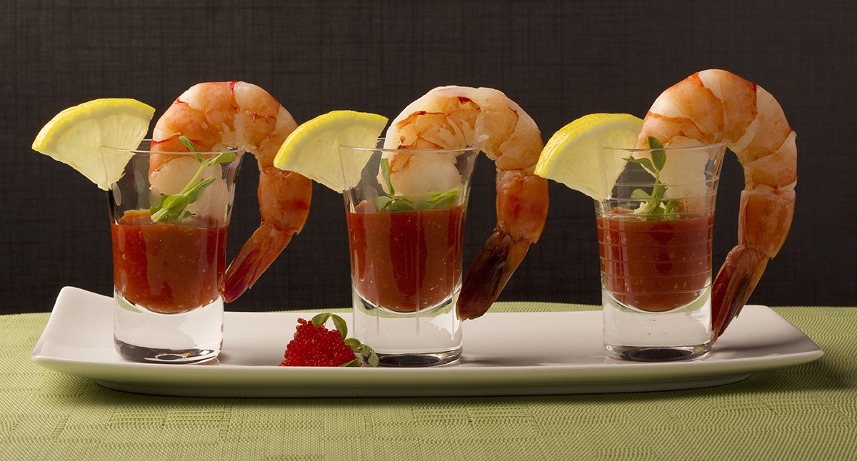 View Festive Shrimp Cocktail Gallery - Image 1 Festive Shrimp Cocktail