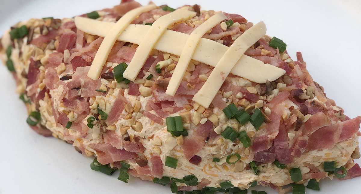 View Spicy Football Cheese Ball Gallery - Image 1 Spicy Football Cheese Ball