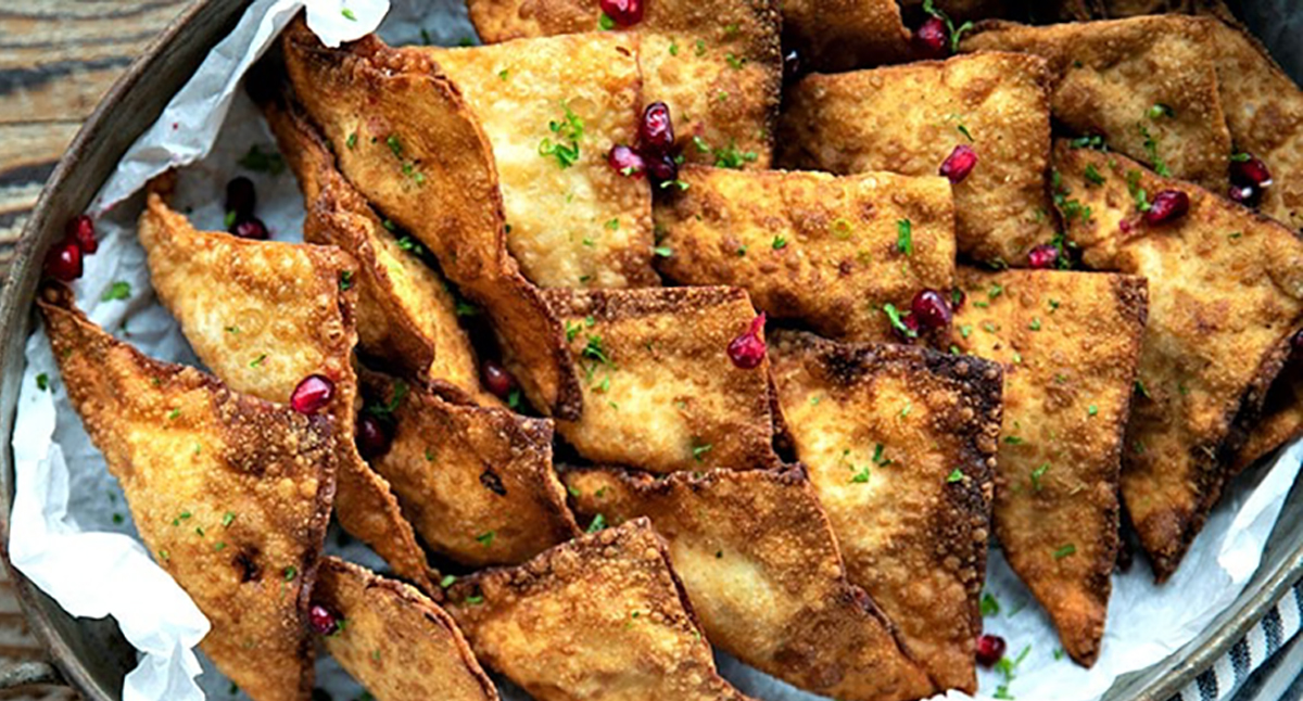 View Bacon Horseradish Crab Rangoon Gallery - Image 1 Bacon Horseradish Crab Rangoon