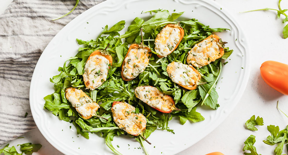View Zesty Cream Cheese Stuffed Mini Peppers Gallery - Image 1 Zesty Cream Cheese Stuffed Mini Peppers