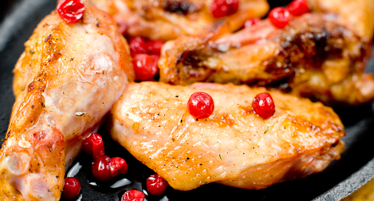 View Cranberry Horseradish Glazed Chicken Wings Gallery - Image 1 Cranberry Horseradish Glazed Chicken Wings