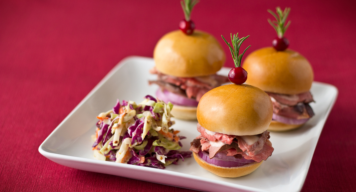 View Prime Rib Sliders Gallery - Image 1 Prime Rib Sliders