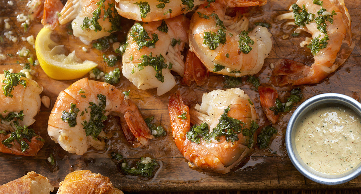 Shrimp With Mustard-Lime Dipping Sauce