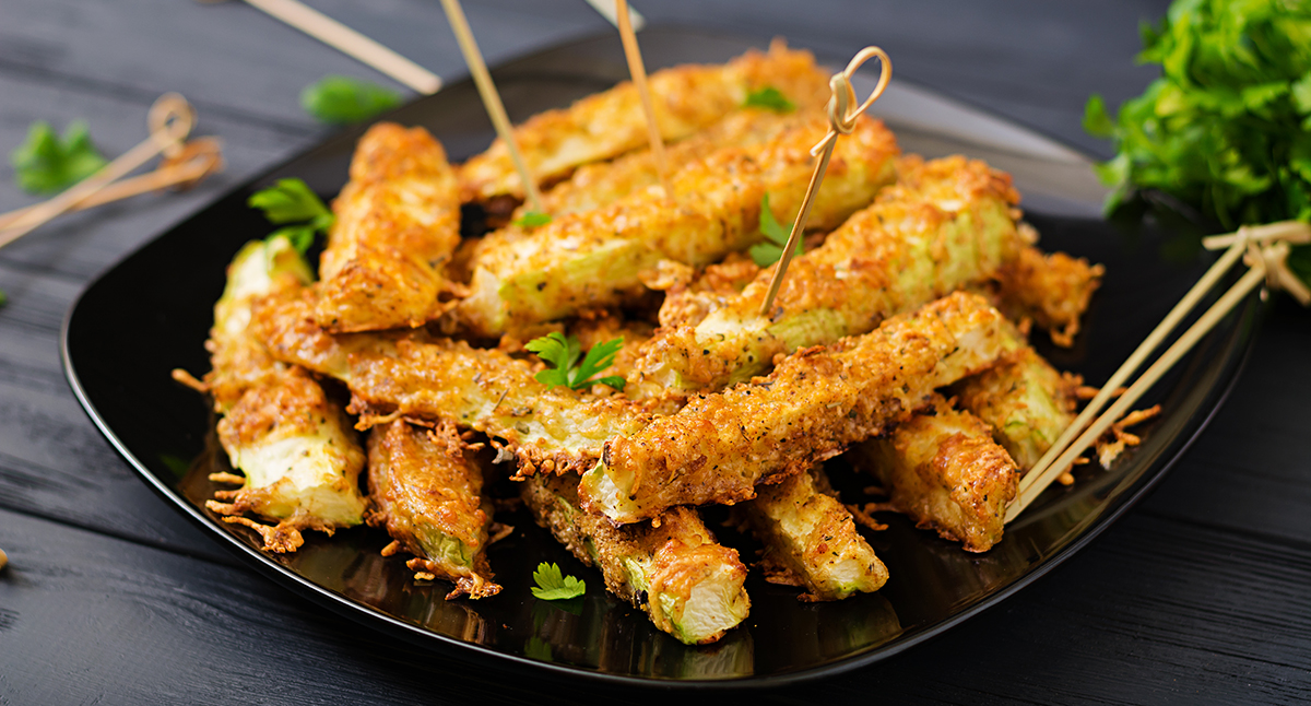 View Panko Fried Zucchini Gallery - Image 1 Panko Fried Zucchini