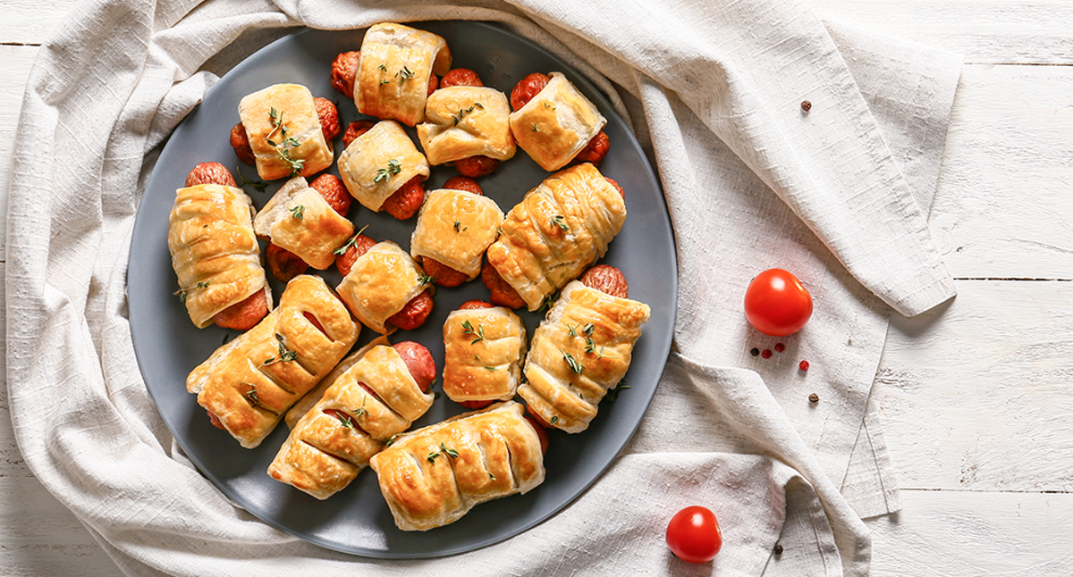 View Sausage & Sauerkraut Roll-ups Gallery - Image 1 Sausage & Sauerkraut Roll-ups