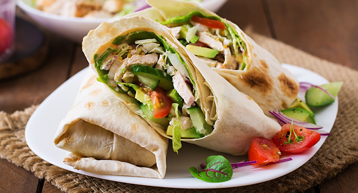View BBQ Chicken Wrap Gallery - Image 1 BBQ Chicken Wrap