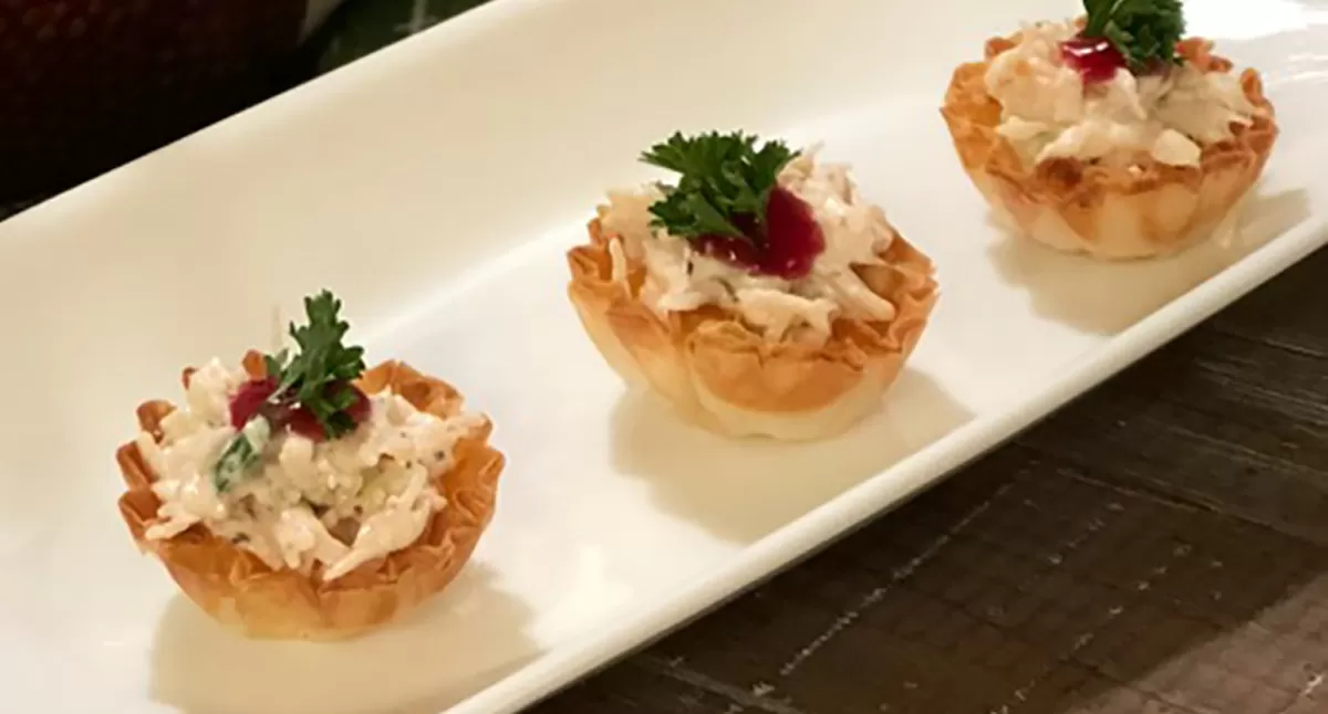 Incredible Zesty Chicken Salad Appetizer