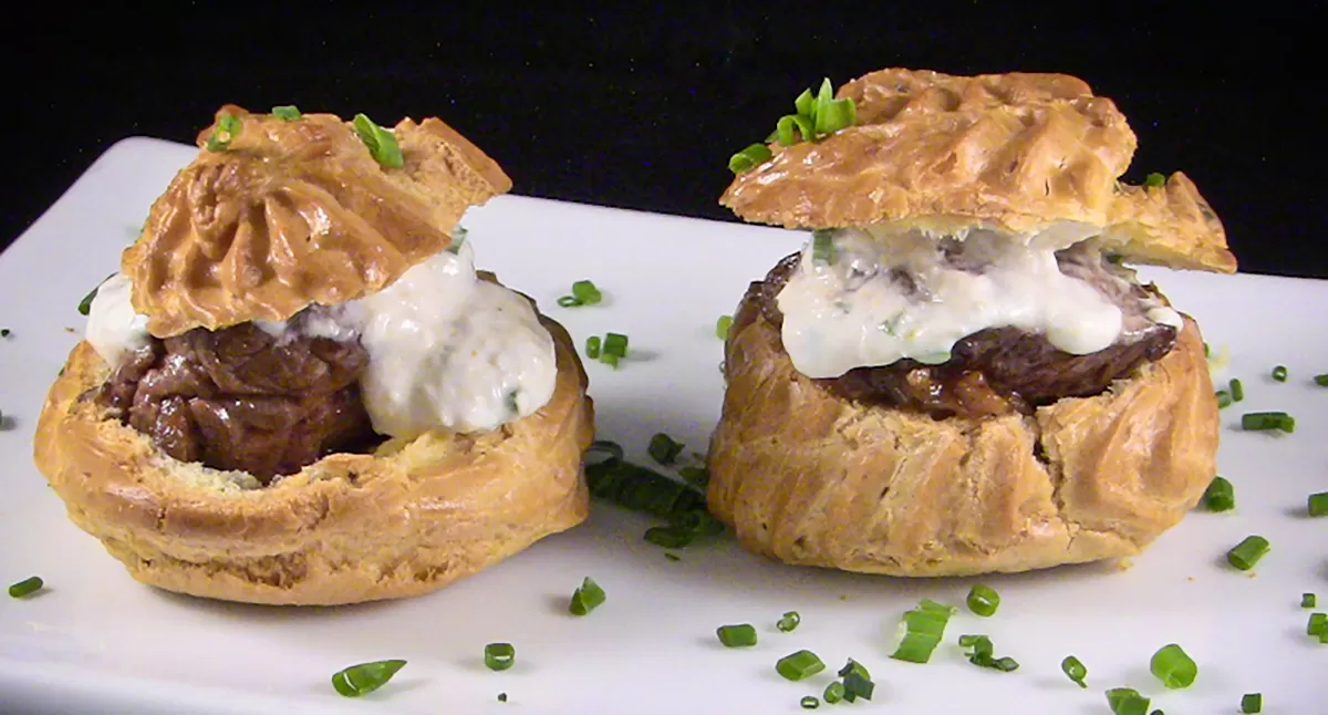 View Steak Puff Bites Gallery - Image 1 Steak Puff Bites