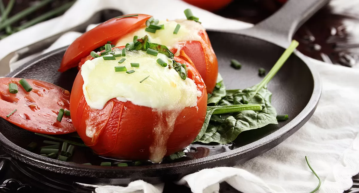 View Meat and Cheese Stuffed Tomatoes Gallery - Image 1 Meat and Cheese Stuffed Tomatoes