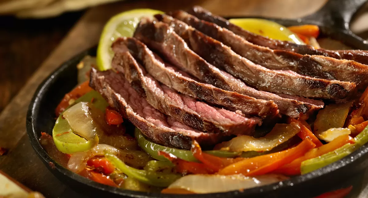 Keto - Chili Lime Steak Fajitas