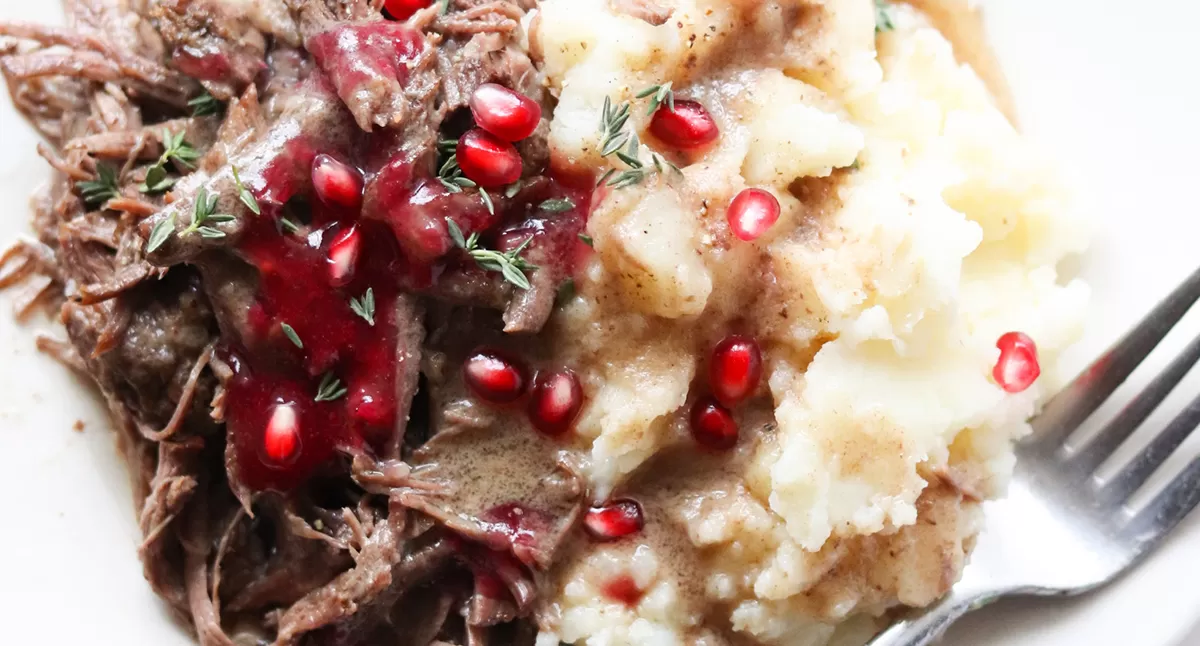 Cranberry Horseradish Pot Roast