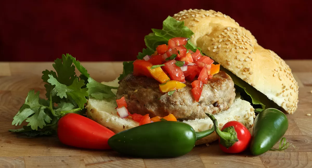 Jalapeno Mustard Burgers