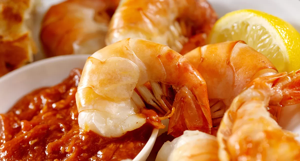 View Shrimp Platter with Cocktail Sauce Gallery - Image 1 Shrimp Platter with Cocktail Sauce