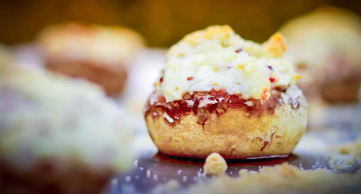 View Stuffed Mushroom Caps Gallery - Image 1 Stuffed Mushroom Caps