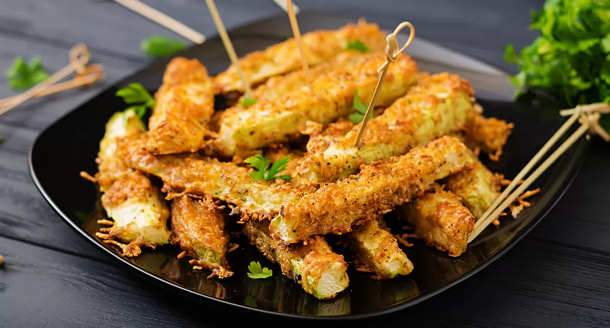 Panko Fried Zucchini