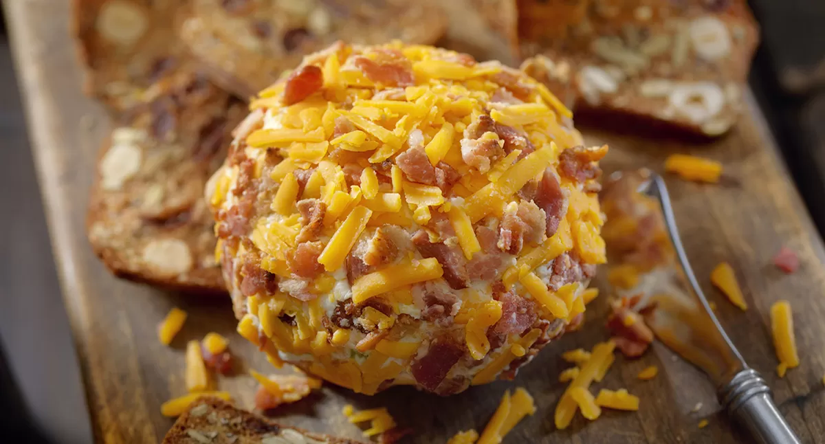 Horseradish Bacon Cheese Ball