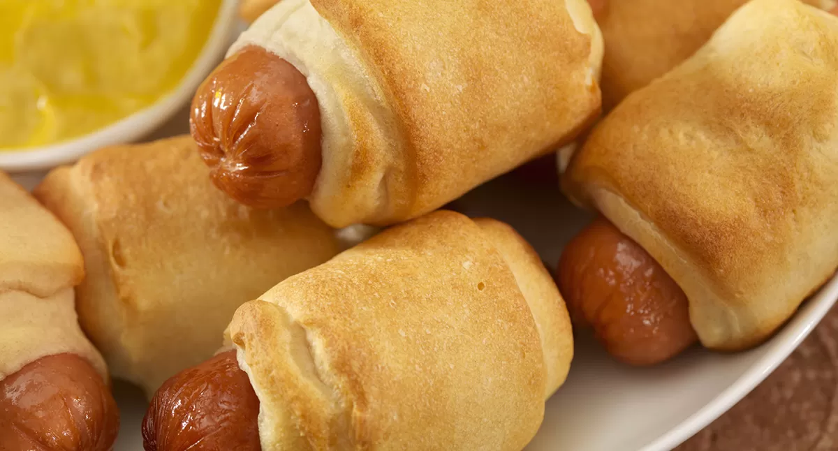 View Crescent Wrapped Mini Sausages Gallery - Image 1 Crescent Wrapped Mini Sausages