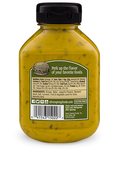 Shop Jalapeño Mustard | Shop Silver Spring Foods Products