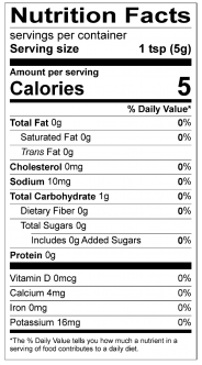 Nutrition Facts