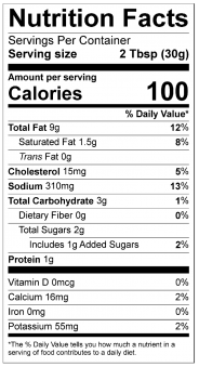 Nutrition Facts