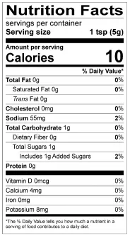 Nutrition Facts