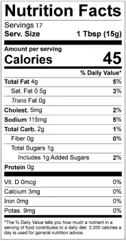 Nutrition Facts