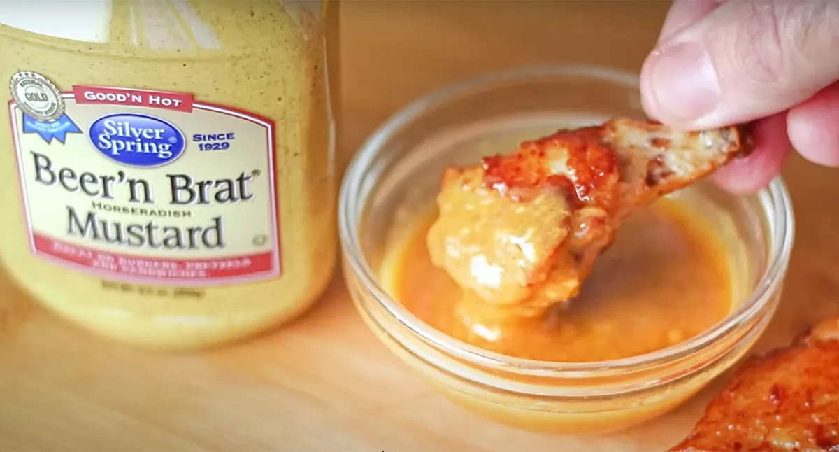 View Honey Mustard Dipping Sauce with Beer'n Brat Gallery - Image 1 Honey Mustard Dipping Sauce with Beer'n Brat