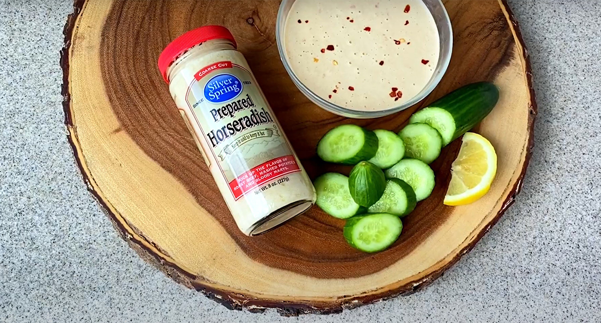 View Tahini Horseradish Sauce Gallery - Image 1 Tahini Horseradish Sauce