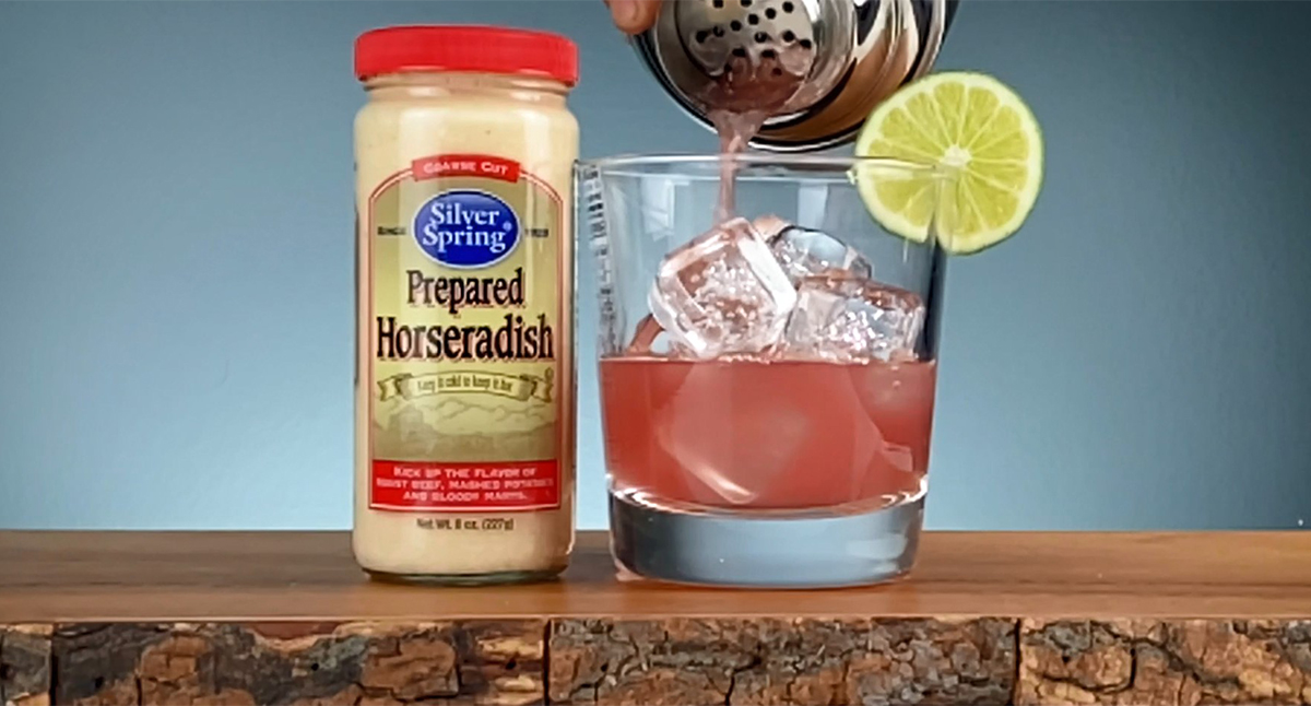 View Horseradish Pomegranate Margaritas Gallery - Image 1 Horseradish Pomegranate Margaritas