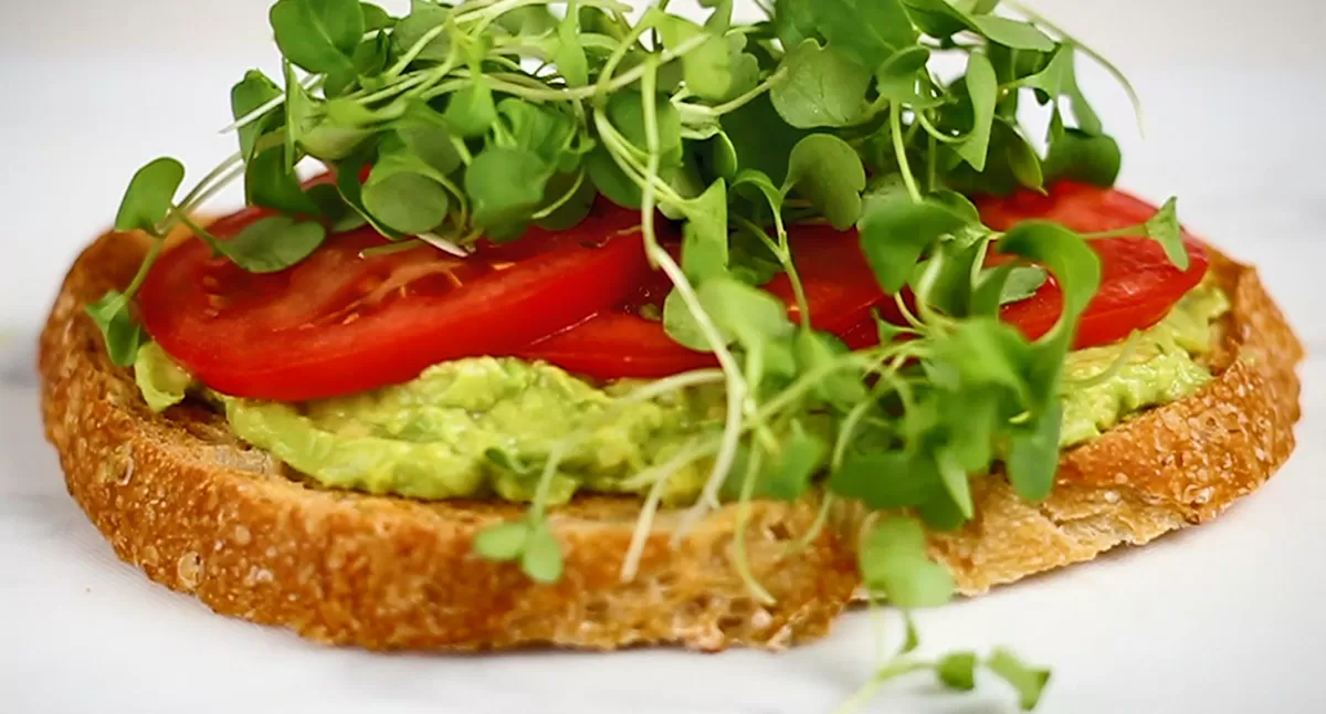 Horseradish Avocado Toast