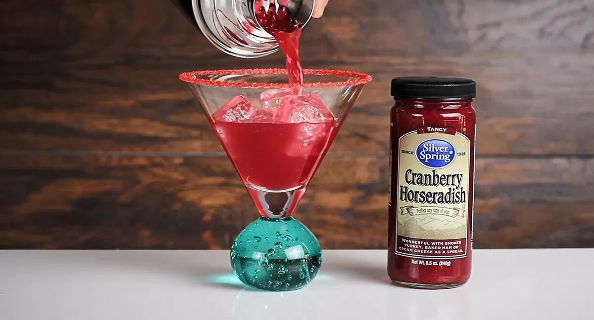 Cranberry Horseradish Martini