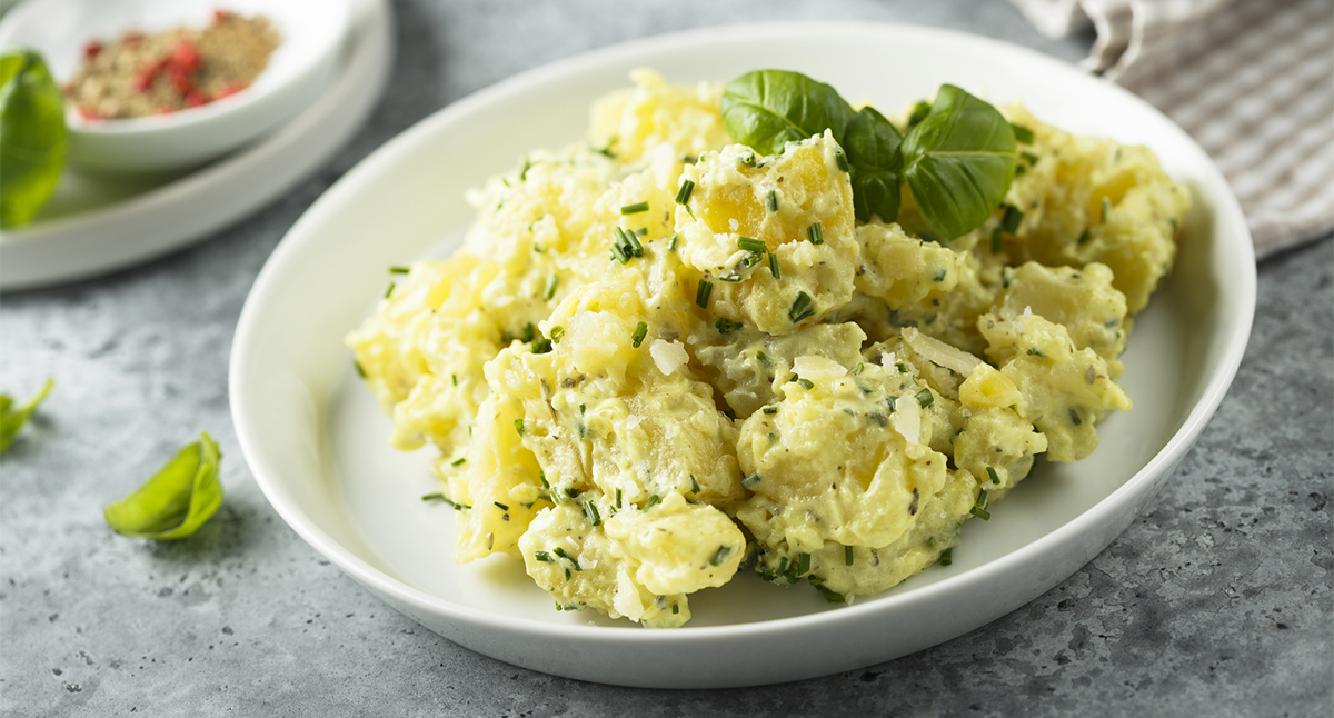 View Creamy Horseradish Potato Salad Gallery - Image 1 Creamy Horseradish Potato Salad