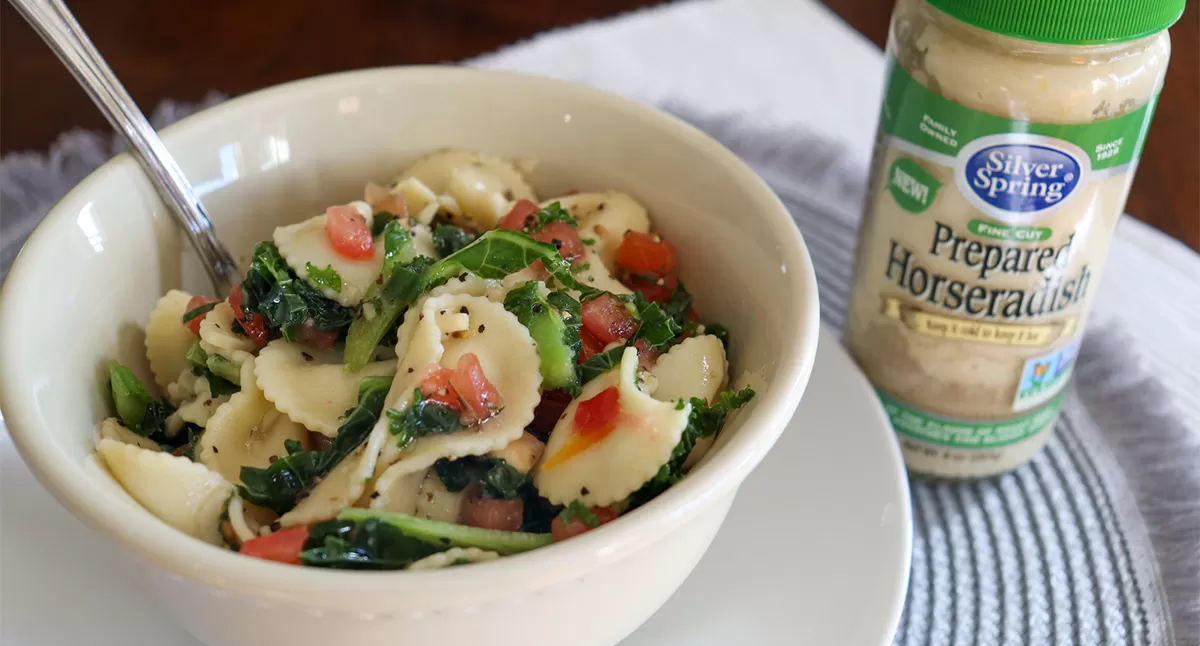 Pasta Salad with Kale and Tomatoes