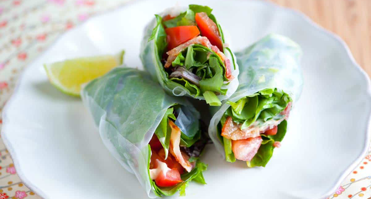 View BLT Summer Rolls Gallery - Image 1 BLT Summer Rolls