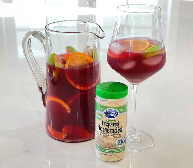 View Horseradish Summer Sangria Gallery - Image 1 Horseradish Summer Sangria