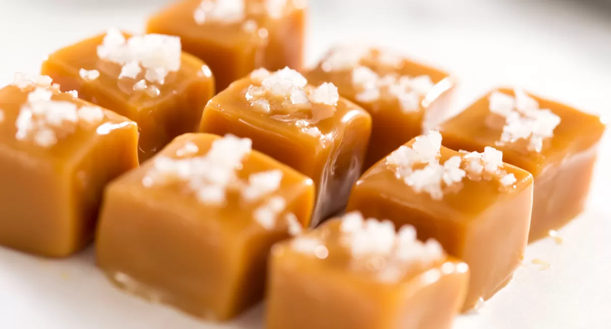 Secret Ingredient Salted Caramels