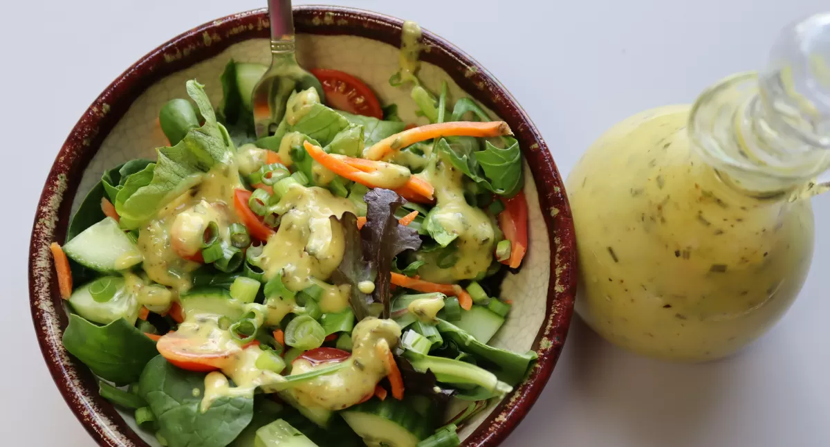 Honey Mustard and Chive Vinaigrette