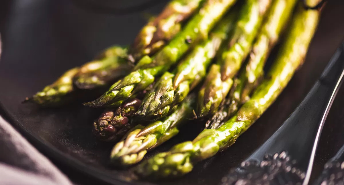 Roasted Asparagus with Deli Style Mustard