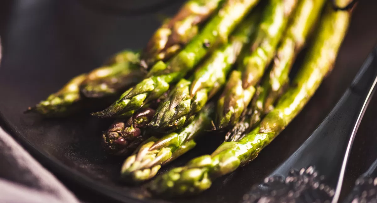 View Roasted Asparagus with Deli Style Mustard Gallery - Image 1 Roasted Asparagus with Deli Style Mustard
