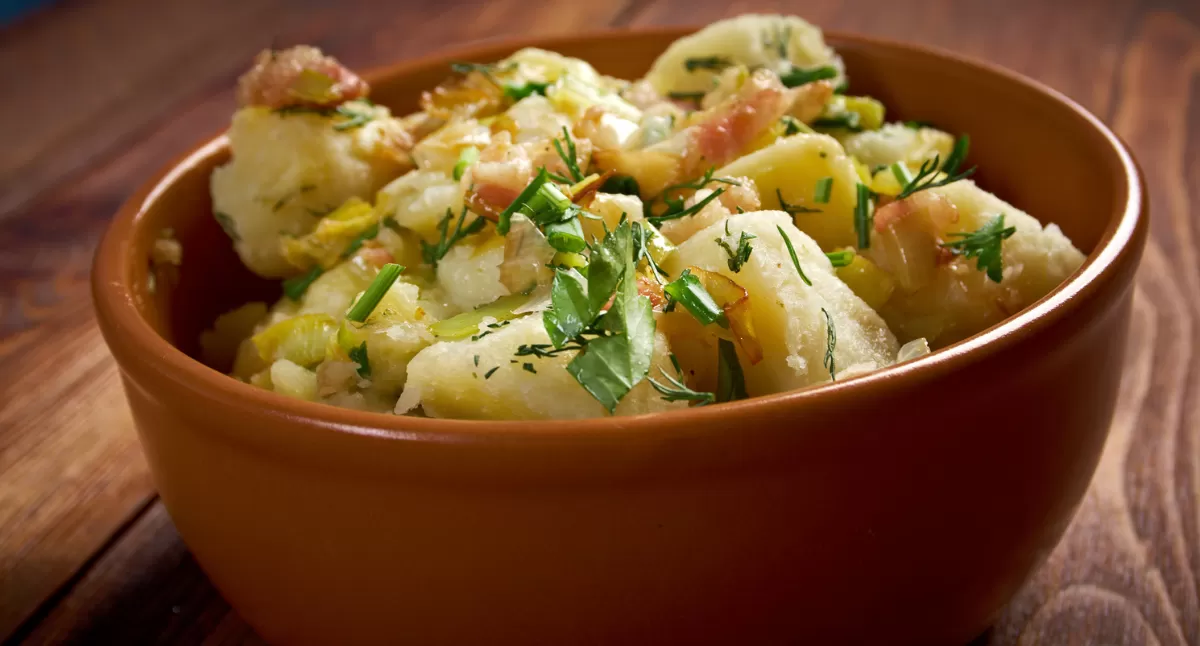 German Potato Salad with Stone Ground Mustard