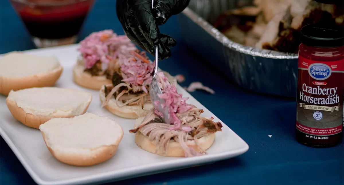 Cranberry Horseradish Pulled Pork