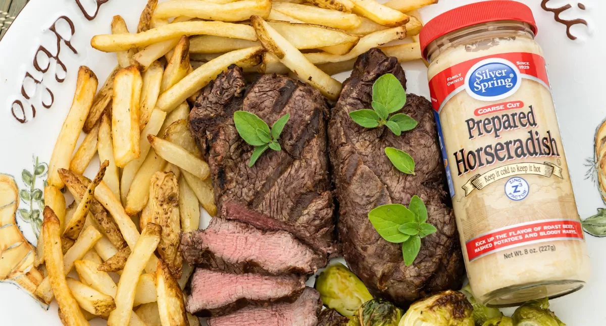 View Horseradish Coated Grilled Steak Gallery - Image 1 Horseradish Coated Grilled Steak