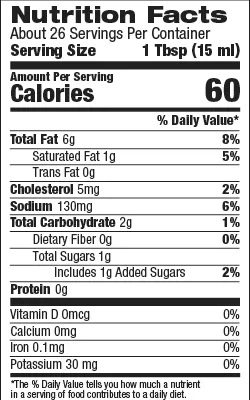 Nutrition Facts