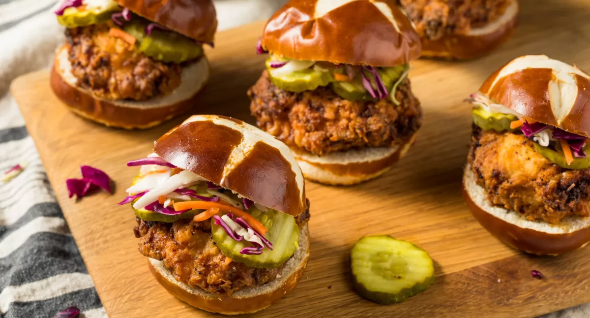 View Crispy Chicken Sliders Gallery - Image 1 Crispy Chicken Sliders