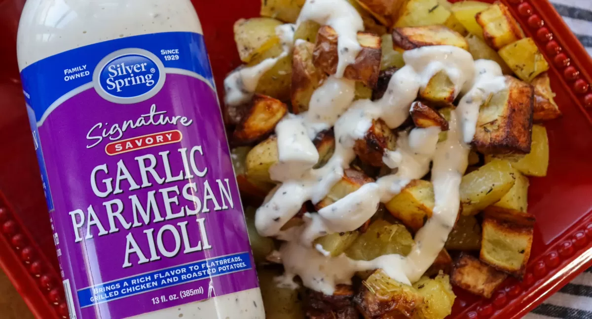 View Garlic Parmesan Roasted Potatoes Gallery - Image 1 Garlic Parmesan Roasted Potatoes