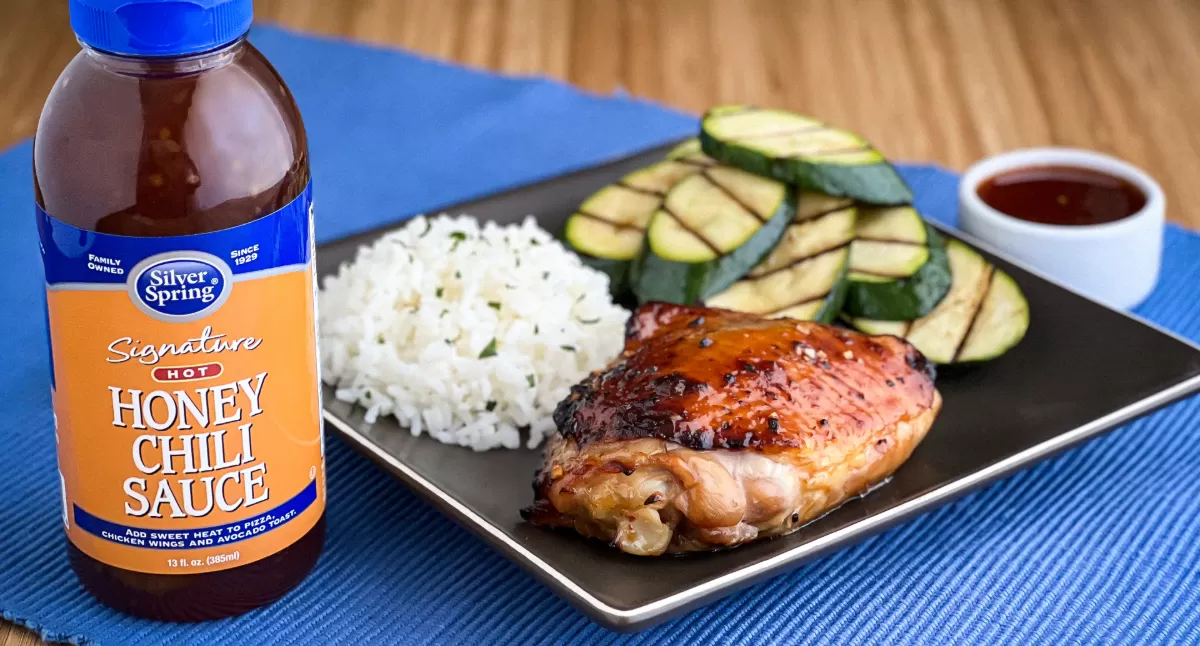 View Spicy Hot Honey Chicken Thighs Gallery - Image 1 Spicy Hot Honey Chicken Thighs