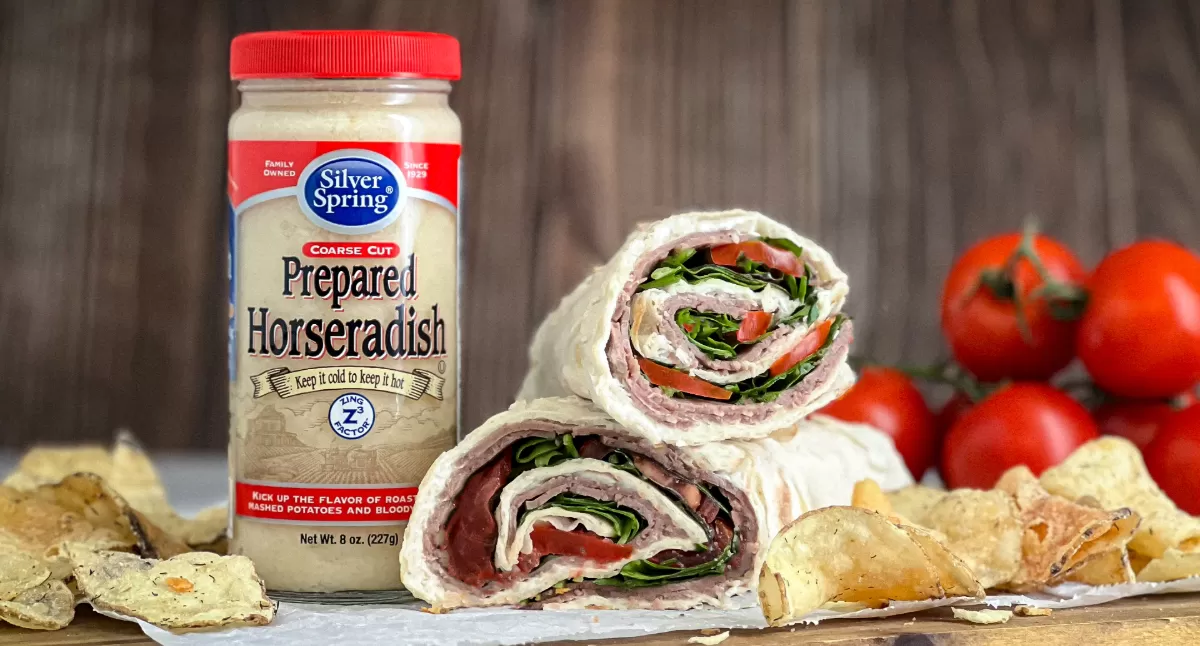 View Roast Beef Wraps with Horseradish Sauce Gallery - Image 1 Roast Beef Wraps with Horseradish Sauce