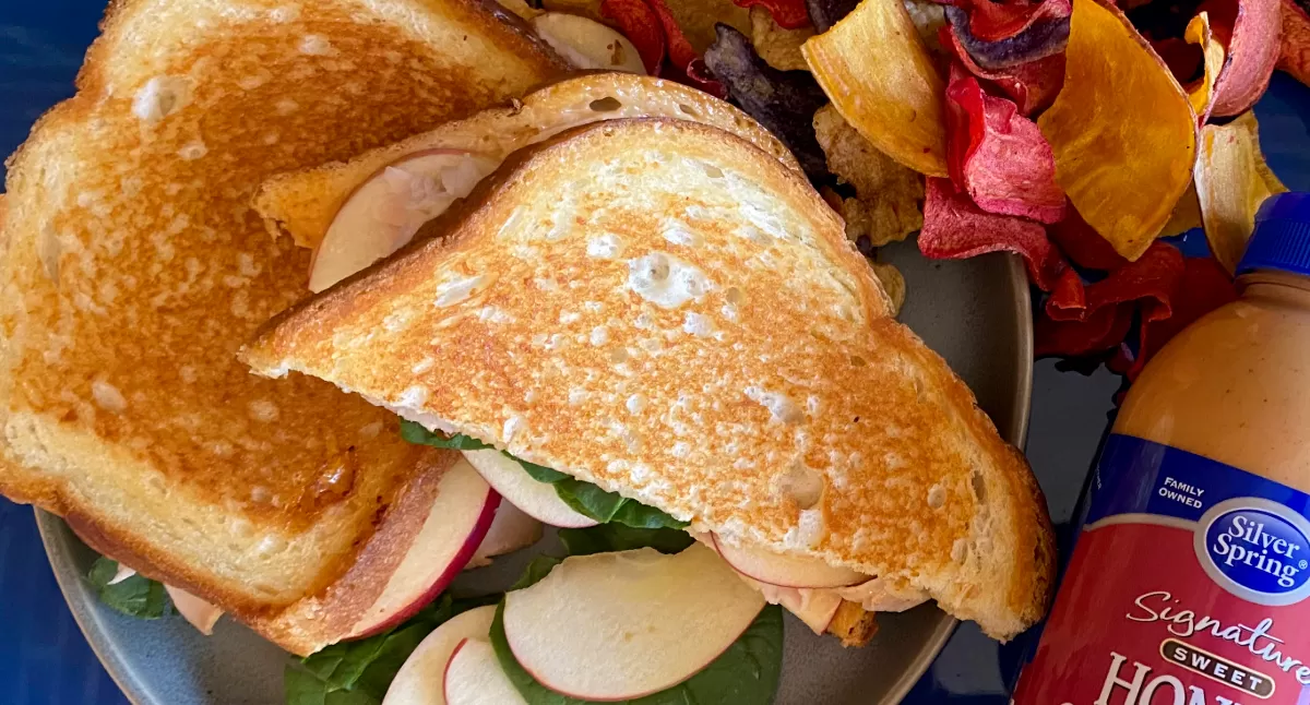 View Turkey Apple Cheddar Panini Gallery - Image 1 Turkey Apple Cheddar Panini